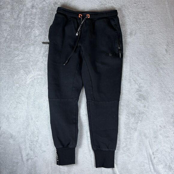 Young LA Black Sweatpants Mens Size Small Pants Jogger Los Angeles - Picture 1 of 9